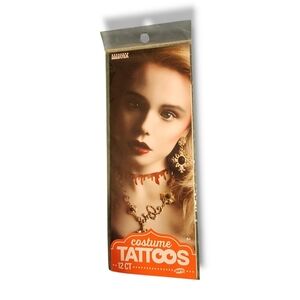Costume Tattoos Set, 12 count